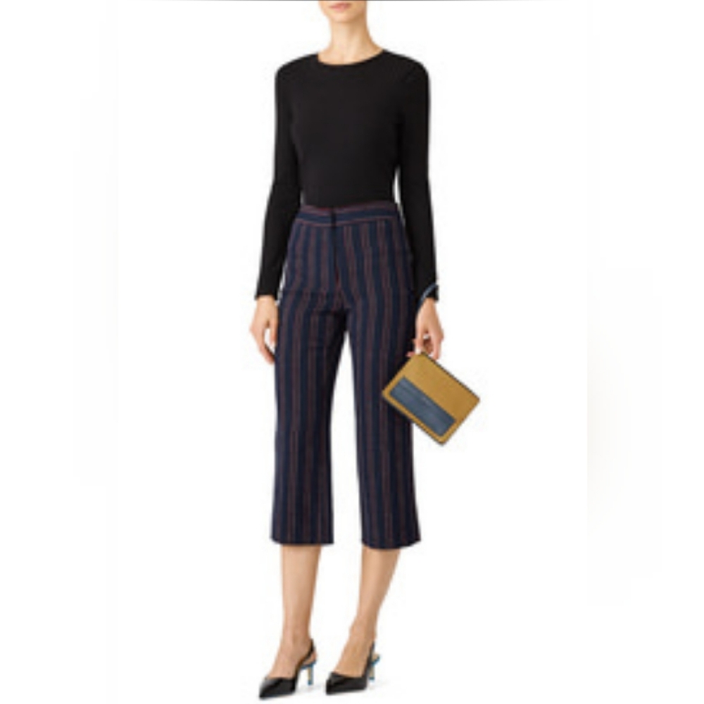 Carven Porter Stripe Pants NWOT